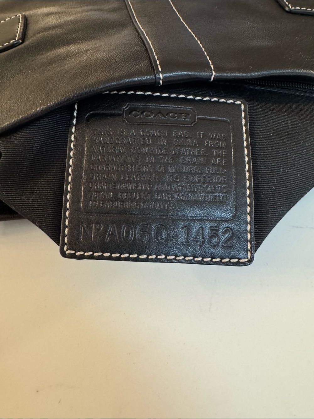 🖤 COACH Y2K VINTAGE SOHO BLACK LEATHER BUCKLE BAG. - Picture 14 of 14